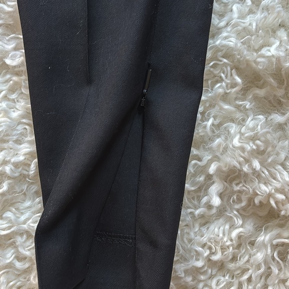 ♥️ NEW ♥️ Saint Laurent Black Suit Pants Wool Slim Fit - Picture 7 of 9
